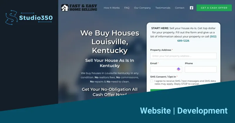 Fast and Easy Home Selling :: Webiste Design and Development